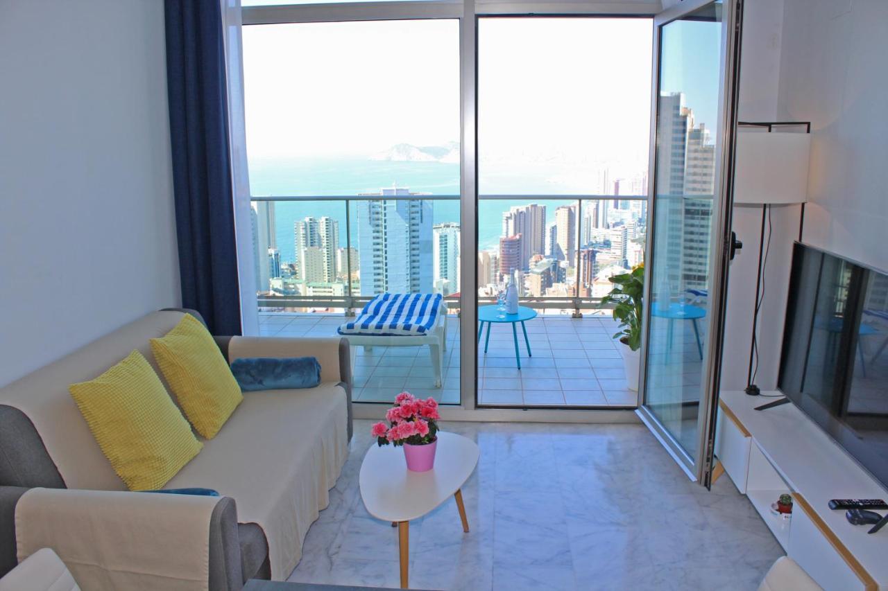 Skyline 20 Apartamento De Lujo Con Terraza Privada Y Vistas Al Mar เบนิดอร์ม ภายนอก รูปภาพ