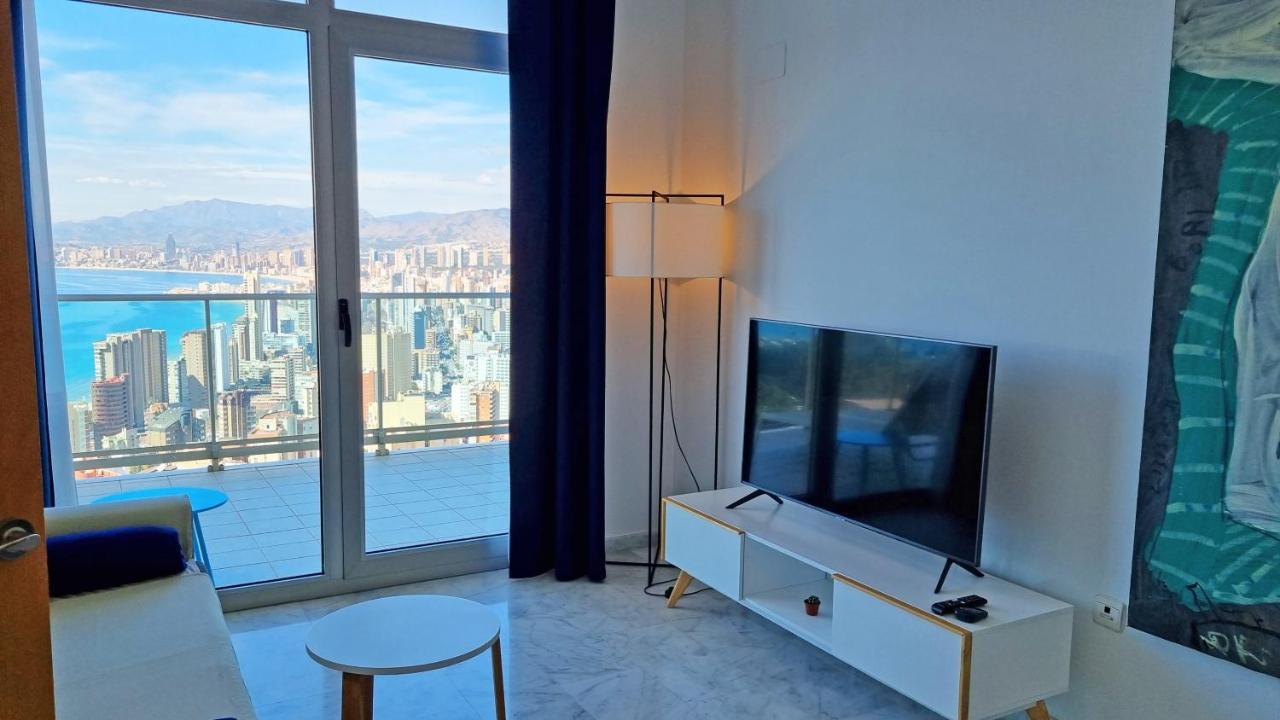Skyline 20 Apartamento De Lujo Con Terraza Privada Y Vistas Al Mar เบนิดอร์ม ภายนอก รูปภาพ